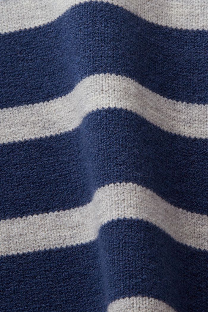Turtleneck Sweater, GREY BLUE, detail image number 5