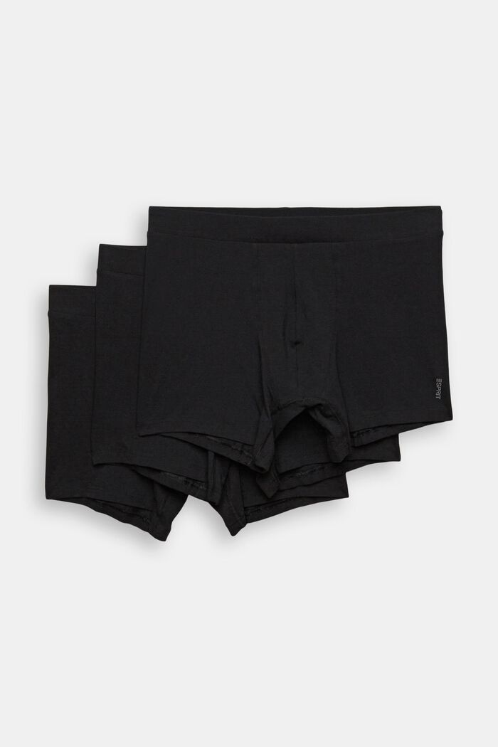 Multi-pack long cotton blend stretch men's shorts