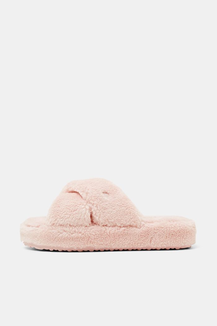 Open-toe home slippers, PASTEL PINK, detail image number 0