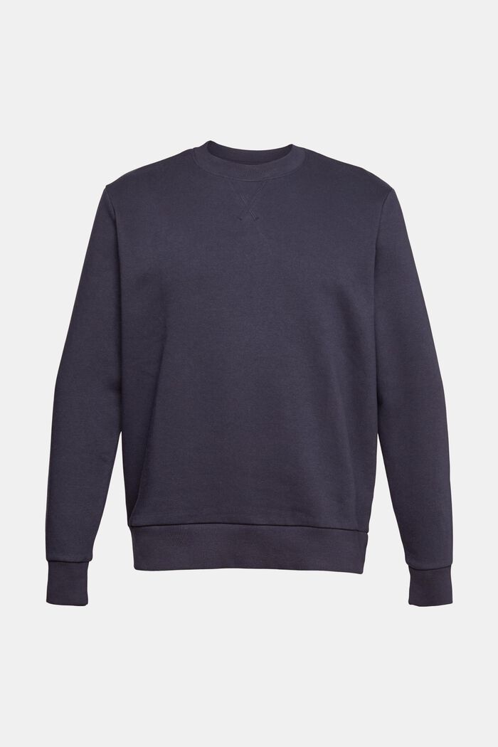 Recycled: plain-coloured sweatshirt, NAVY, detail image number 6