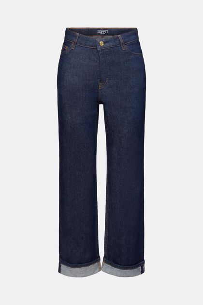 High-Rise Premium Selvedge Straight Jeans