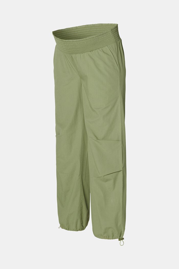 MATERNITY Under-The-Belly Pants, OLIVE GREEN, detail image number 4