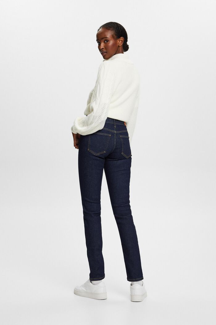 ESPRIT - Recycled: mid-rise slim jeans at our online shop