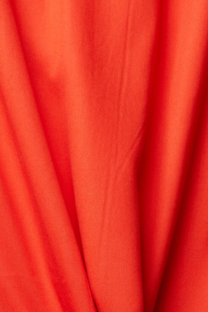 Drawstring dress, TENCEL™, ORANGE RED, detail image number 1