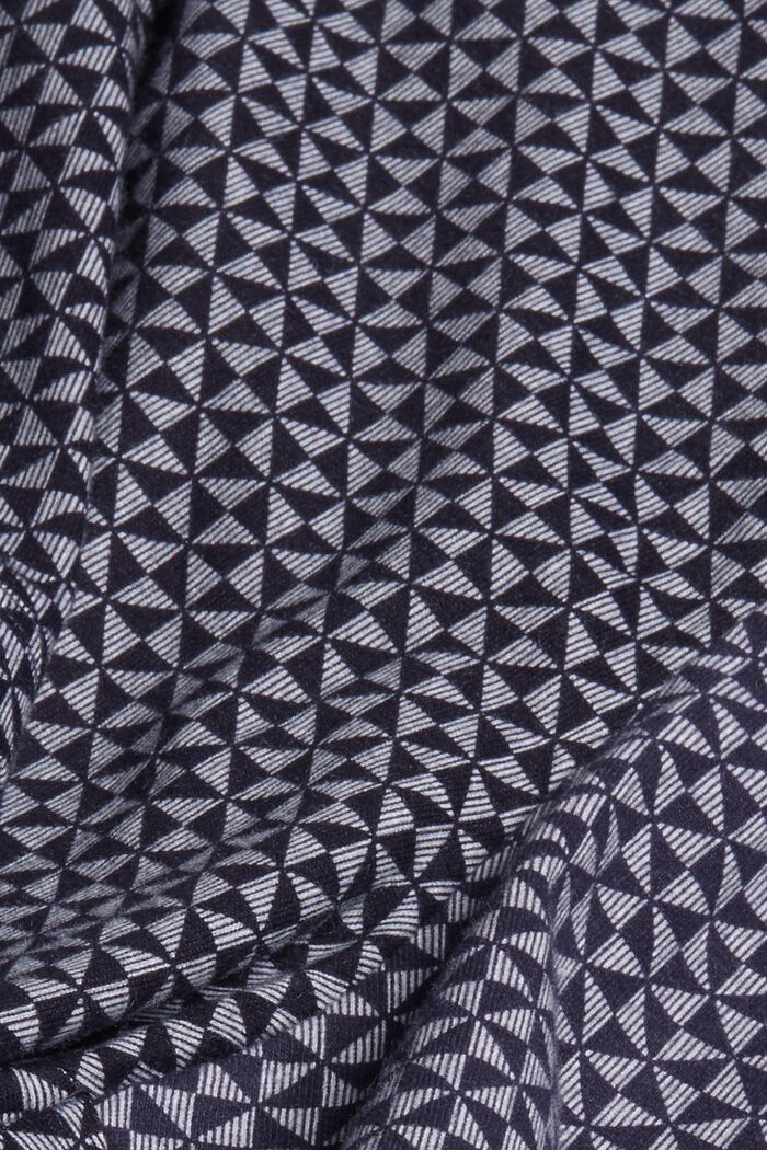 Patterned pyjama shorts made of 100% organic cotton, NAVY, detail image number 4
