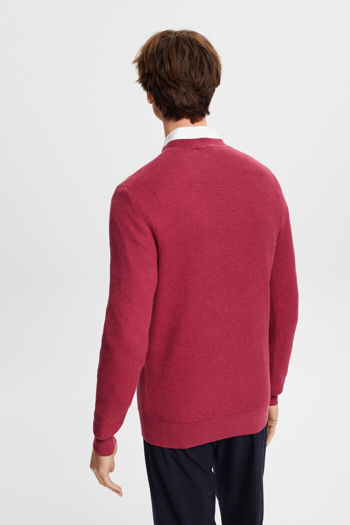 Knitted jumper, CHERRY RED, detail image number 3