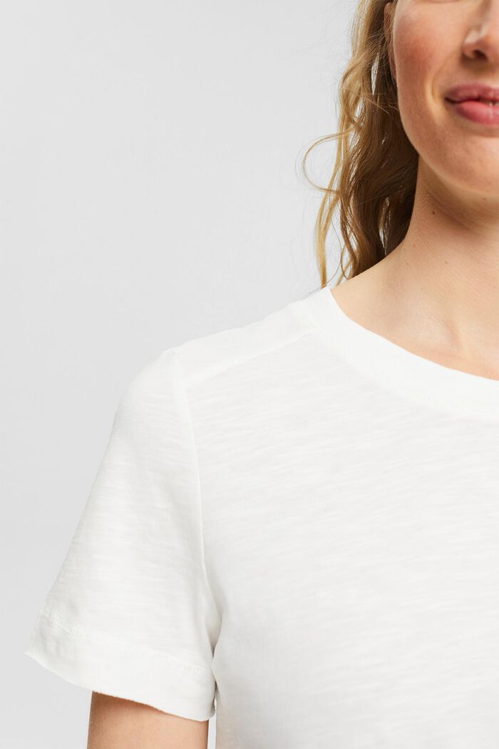 T-shirt made of 100% organic cotton, OFF WHITE, detail image number 0