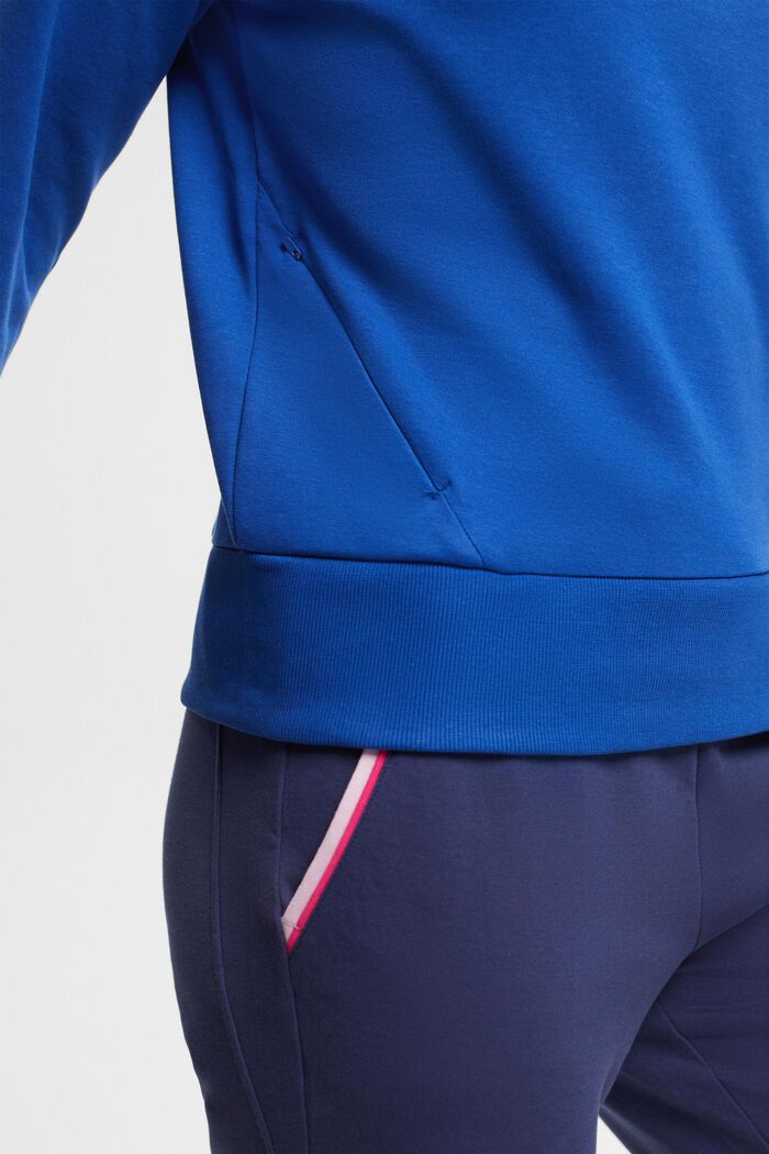 Sweatshirt with zip pockets, BRIGHT BLUE, detail image number 2