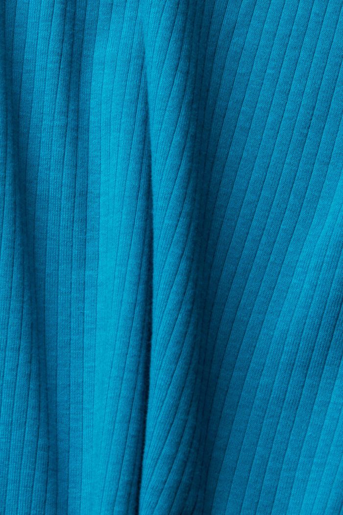 Ribbed two-piece long sleeve, TEAL BLUE, detail image number 1