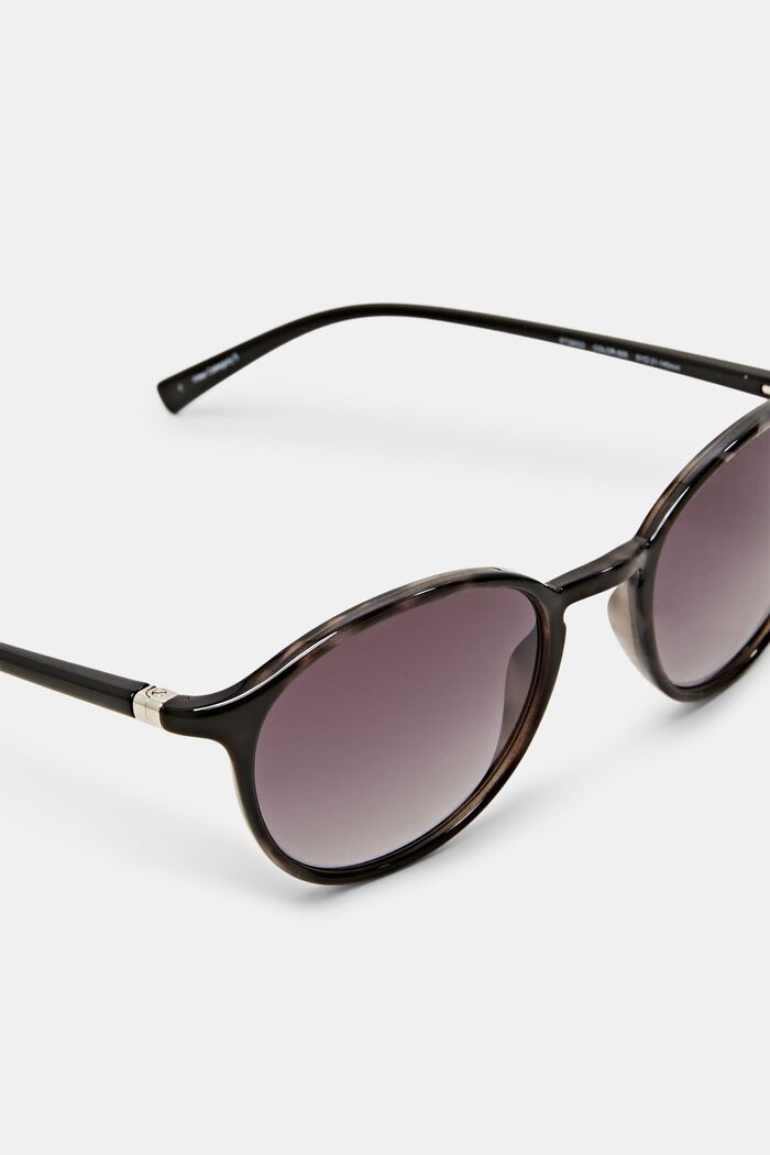 Unisex Round Gradient Sunglasses, GREY, detail image number 1