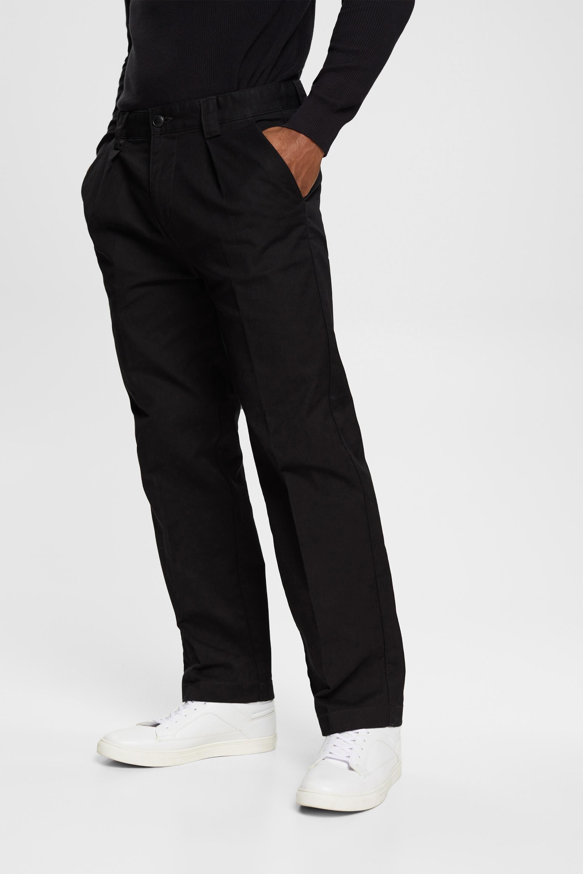 Fashion Trousers Pleated Trousers Esprit Pleated Trousers \u201ePrague\u201c black 