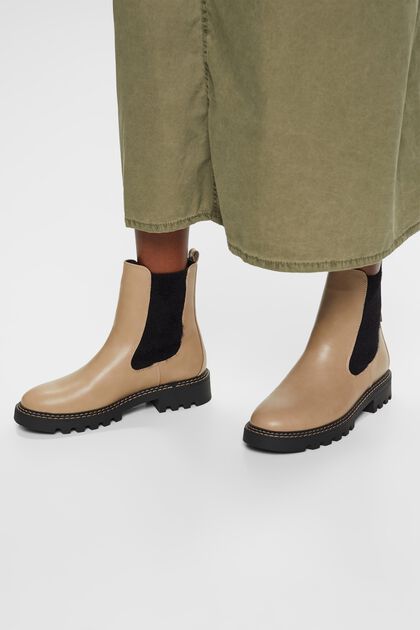 Vegan Leather Chelsea Boots
