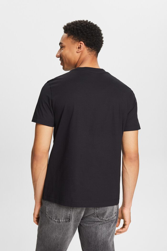 Logo Cotton Jersey T-Shirt, BLACK, detail image number 2