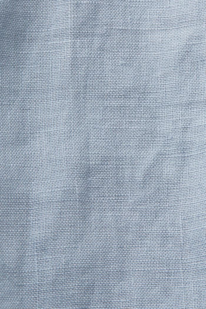 Linen shirt, LIGHT BLUE LAVENDER, detail image number 5