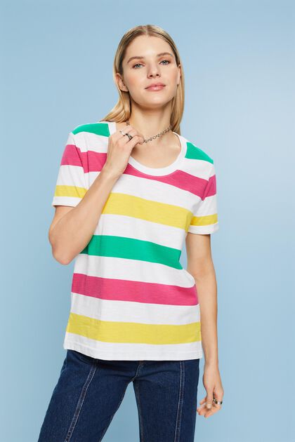 Shop 100% cotton T-shirts for women online