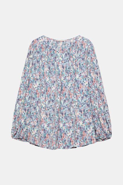 CURVY patterned blouse, LENZING™ ECOVERO™