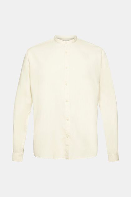Shirt with banded collar, ICE, overview