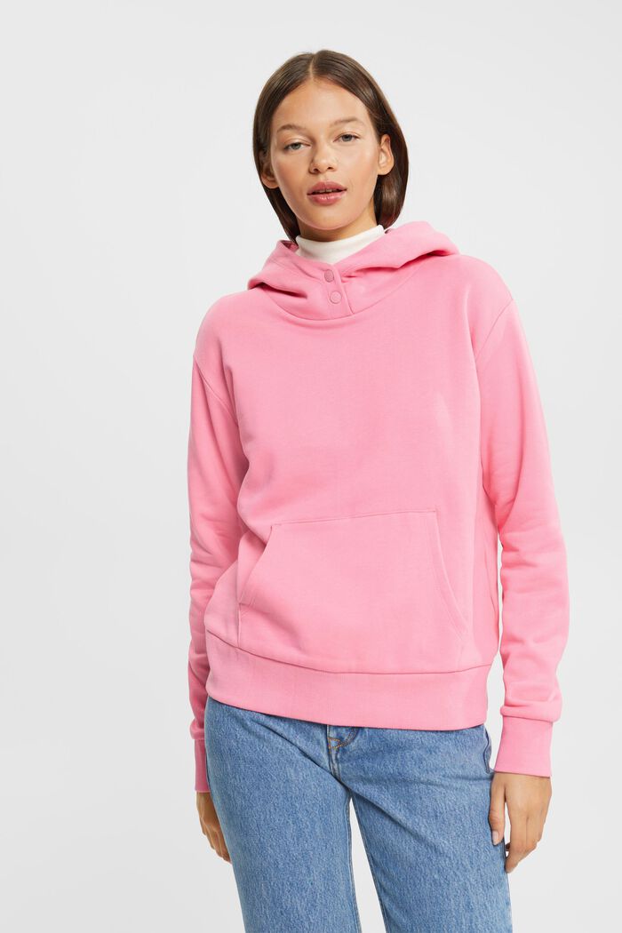 Hoodie with press studs