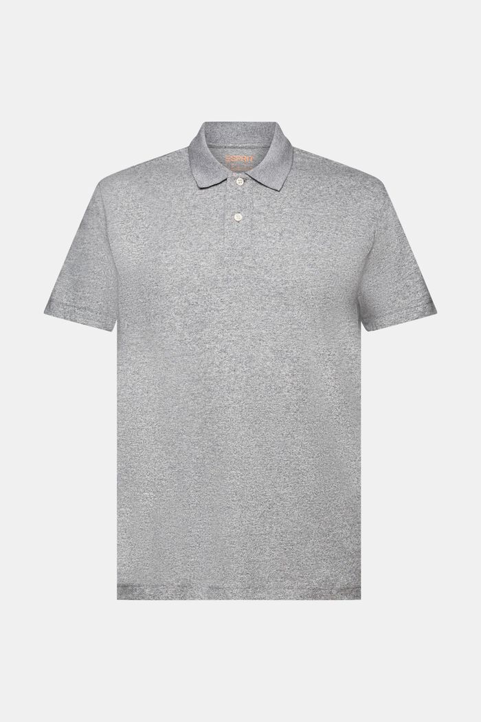 Melange Polo Shirt, GREY, detail image number 6