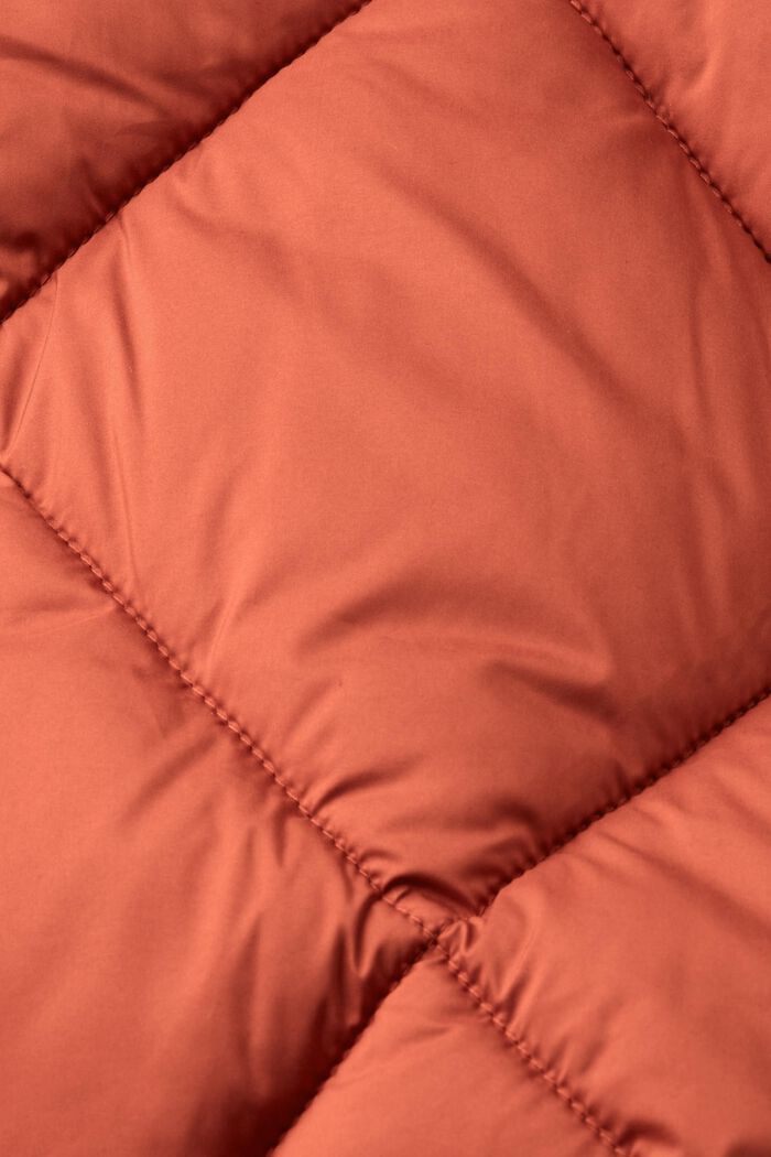 Quilted Puffer Jacket, TERRACOTTA, detail image number 5