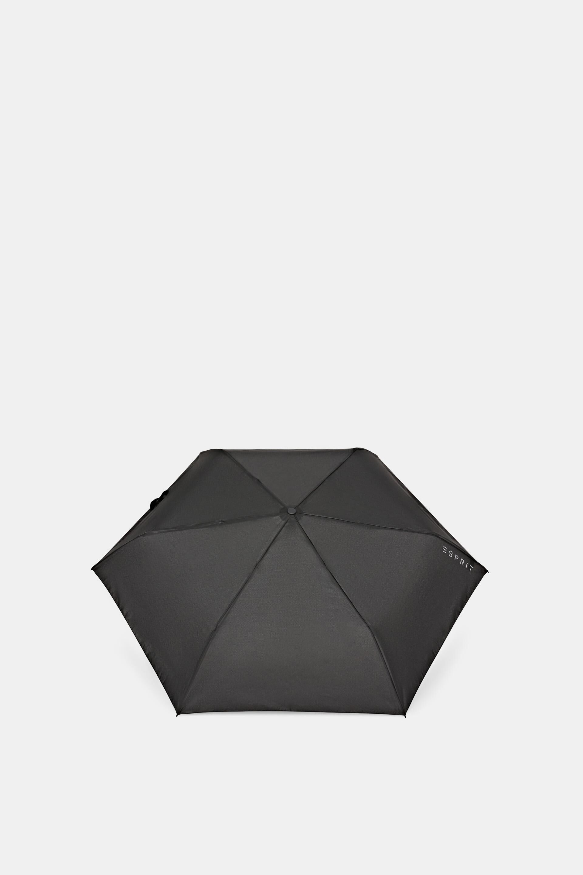 ESPRIT - Easymatic slimline pocket umbrella in black at our online shop