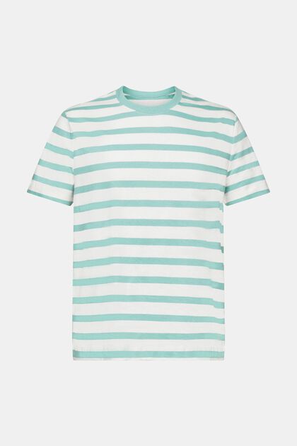 Cotton-Linen Crewneck T-Shirt