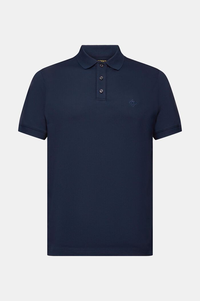 Logo Polo T-Shirt, NAVY, detail image number 6
