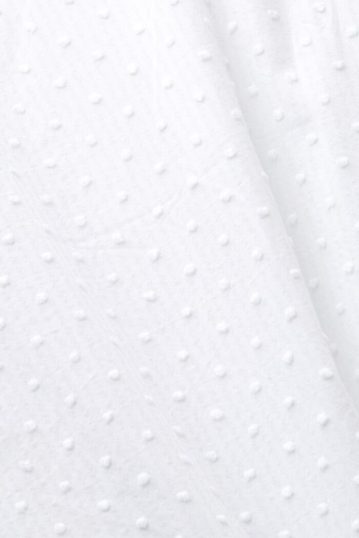 Sleeveless Peplum Mini Dress, WHITE, detail image number 5