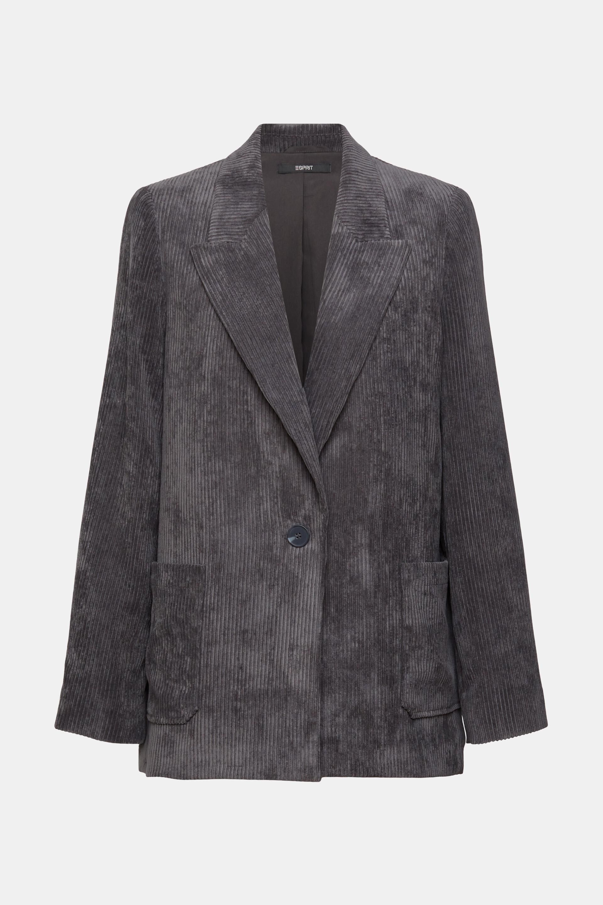 Esprit Spijkerblazer grijs-grijs-lila extravagante stijl Mode Blazers Spijkerblazers 