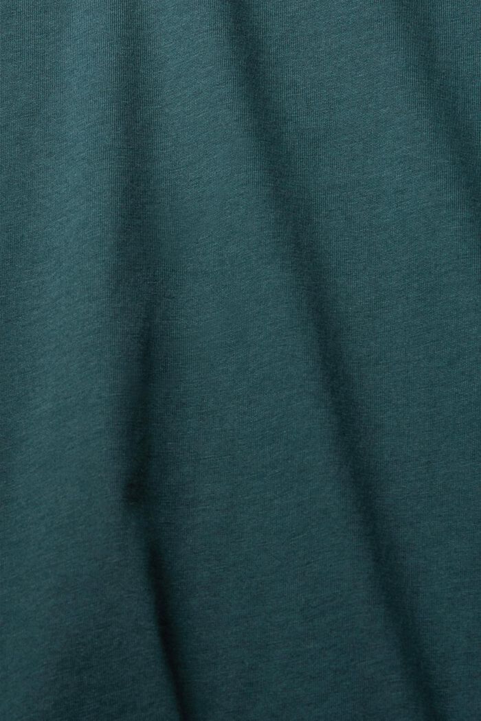 Jersey t-shirt, TEAL BLUE, detail image number 1