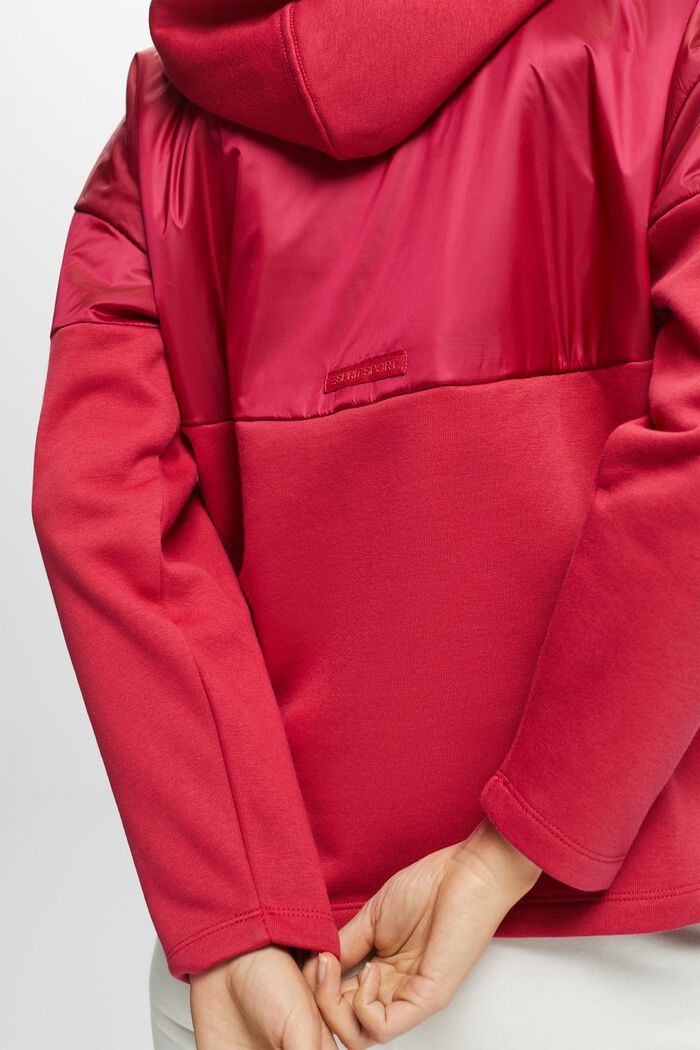 Hooded sweatshirt, CHERRY RED, detail image number 2