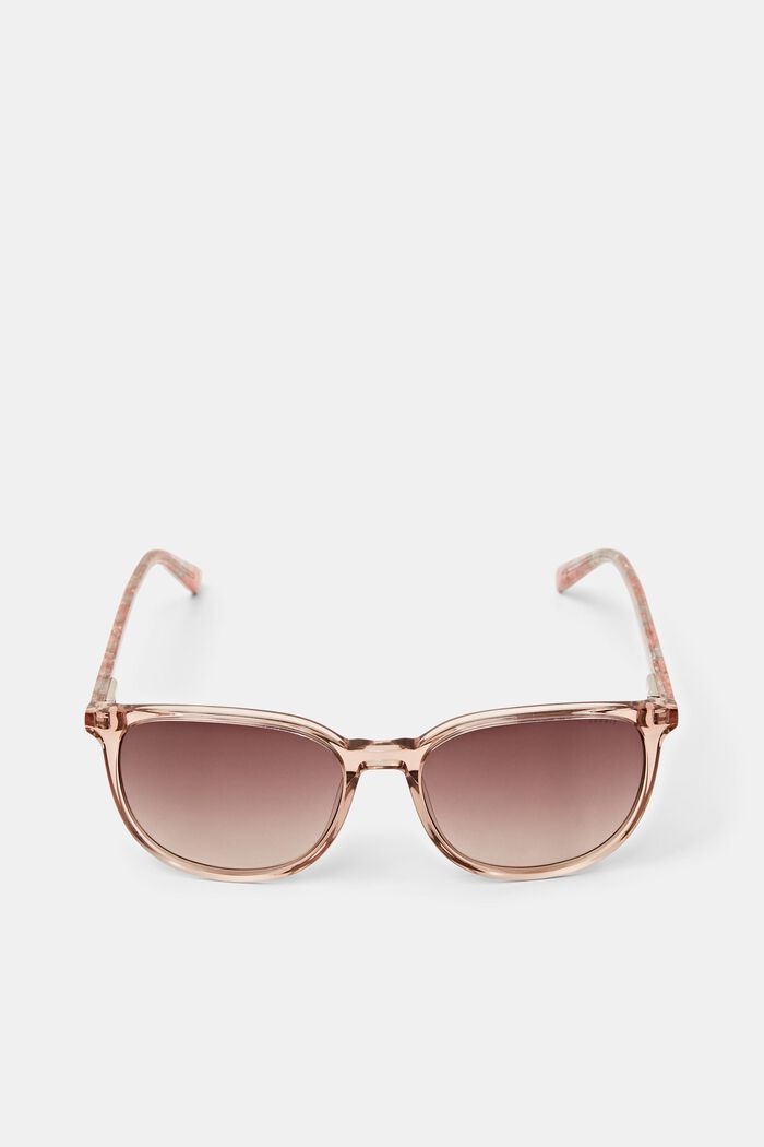 Gradient Square Framed Sunglasses, BROWN, detail image number 0