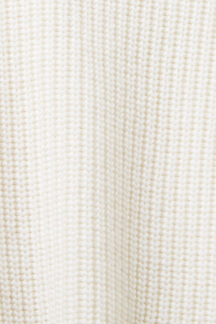 Cable knit cardigan, wool blend, OFF WHITE, detail image number 4