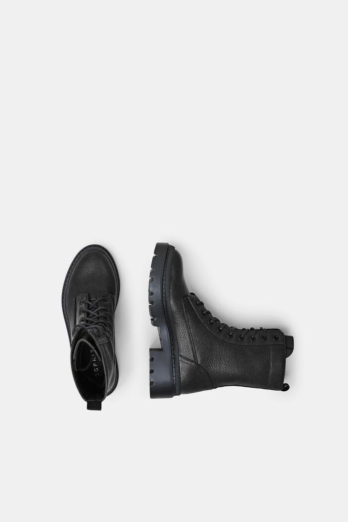 online shop ESPRIT lace-up at our Vegan boots - leather