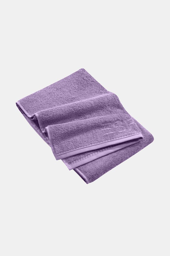 Terry cloth towel collection, DARK LILAC, detail image number 0