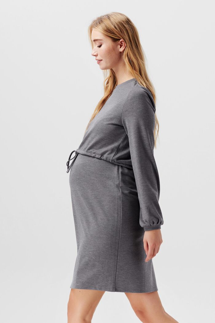 ESPRIT - Long-sleeved jersey dress with nursing function at our online shop