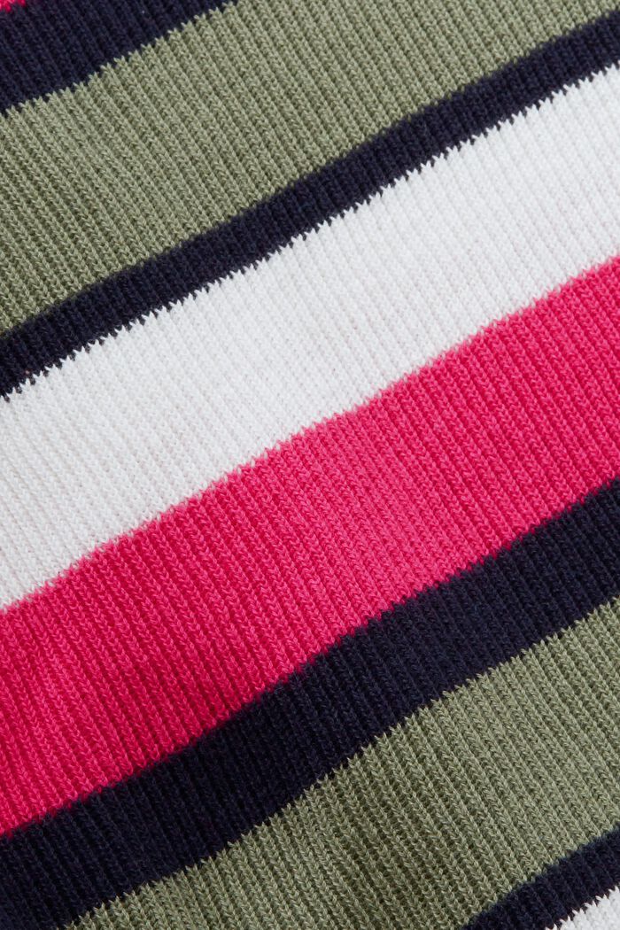 Striped jumper, PINK FUCHSIA, detail image number 5