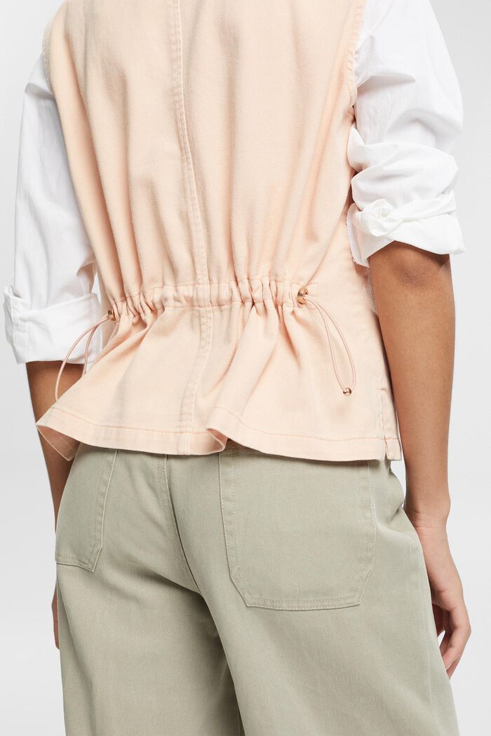 Gilet with pockets, NUDE, detail image number 3
