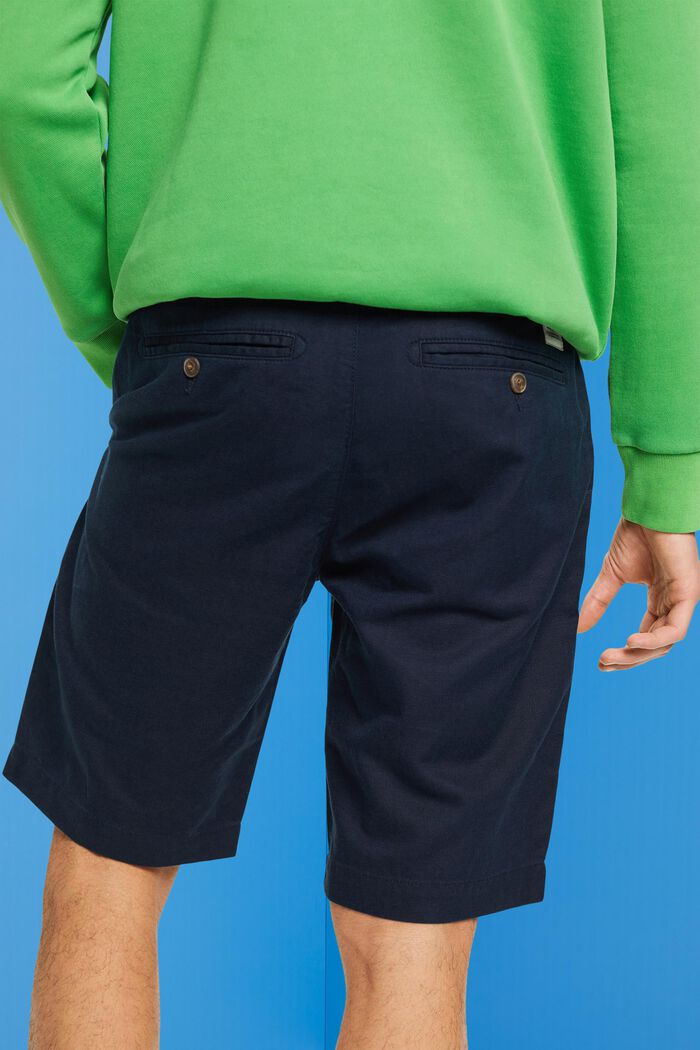 Chino-style shorts, NAVY, detail image number 1
