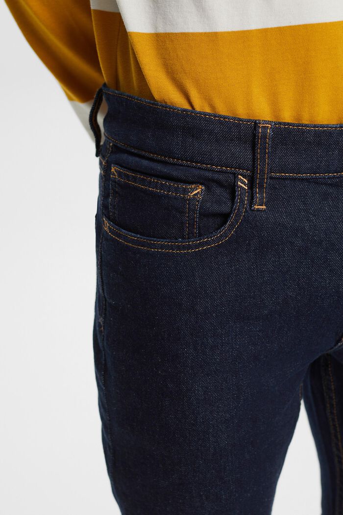 Mid-Rise Slim Jeans, BLUE RINSE, detail image number 2