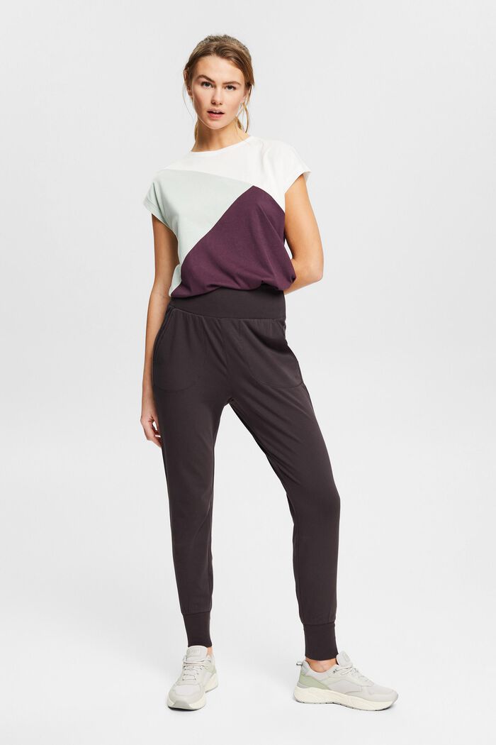 Jersey trousers made of organic cotton