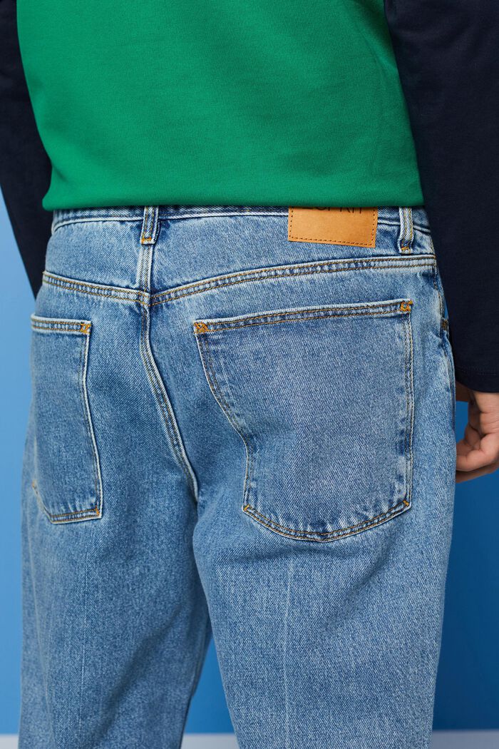 Retro relaxed fit jeans with sustainable denim, BLUE MEDIUM WASHED, detail image number 2