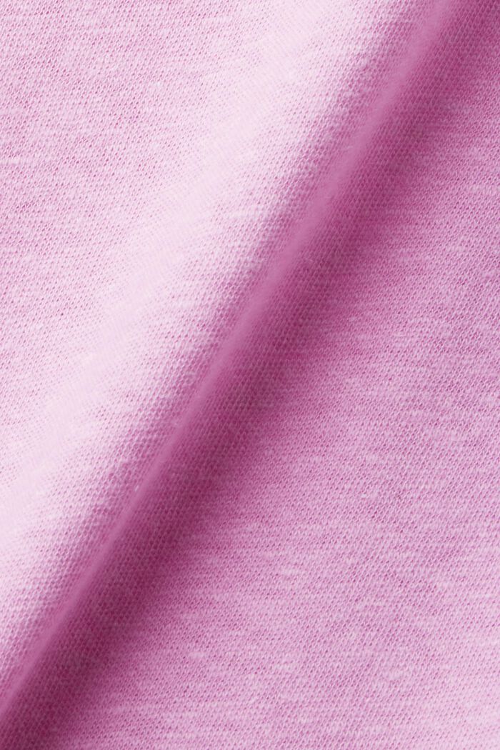V-necked tank top, LILAC, detail image number 6