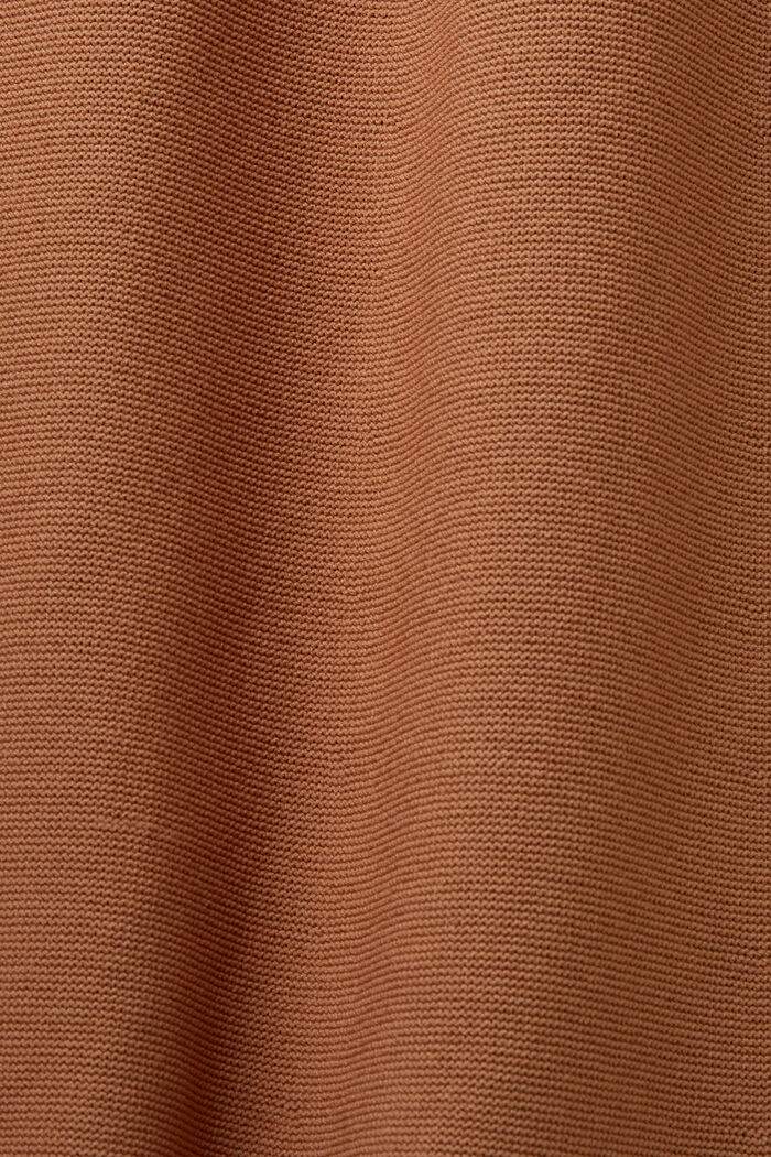 Knitted mini dress, CAMEL, detail image number 5