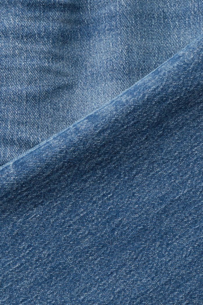 Straight fit jeans, BLUE MEDIUM WASHED, detail image number 4