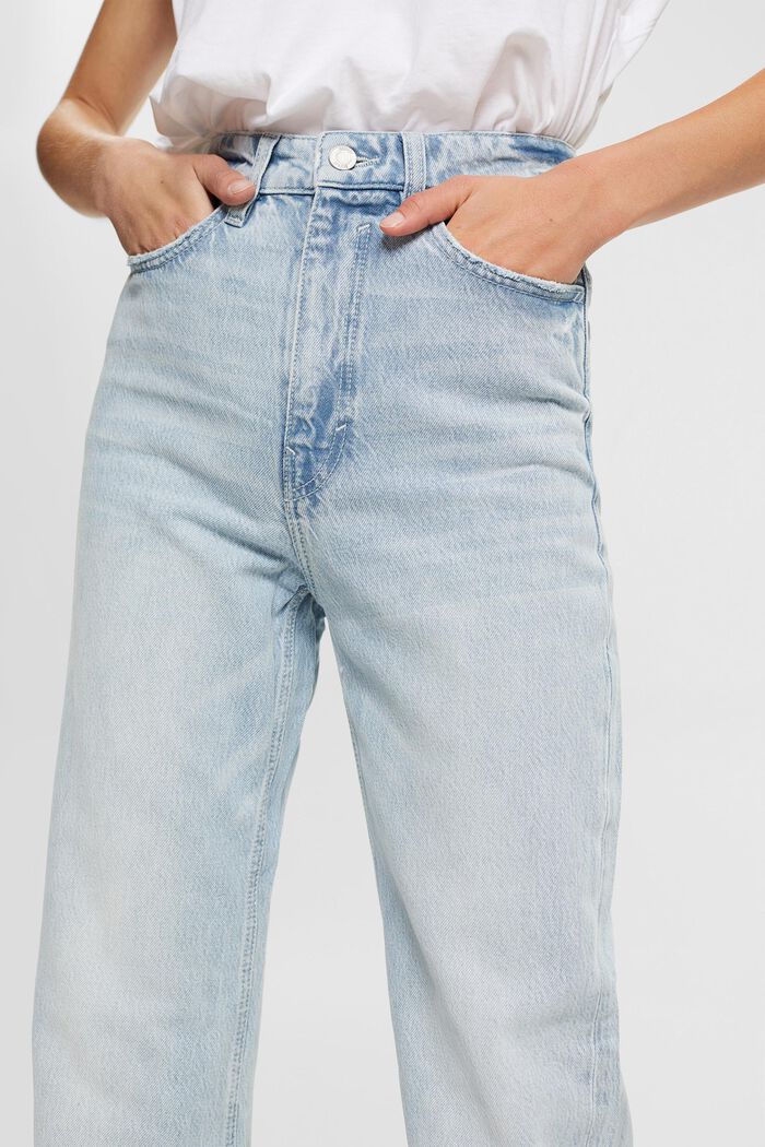 80s straight fit jeans, TENCEL™, BLUE LIGHT WASHED, detail image number 2