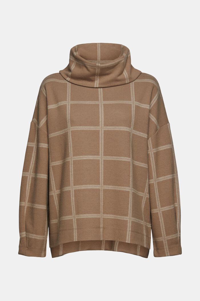 Patterned sweatshirt, LENZING™ ECOVERO™