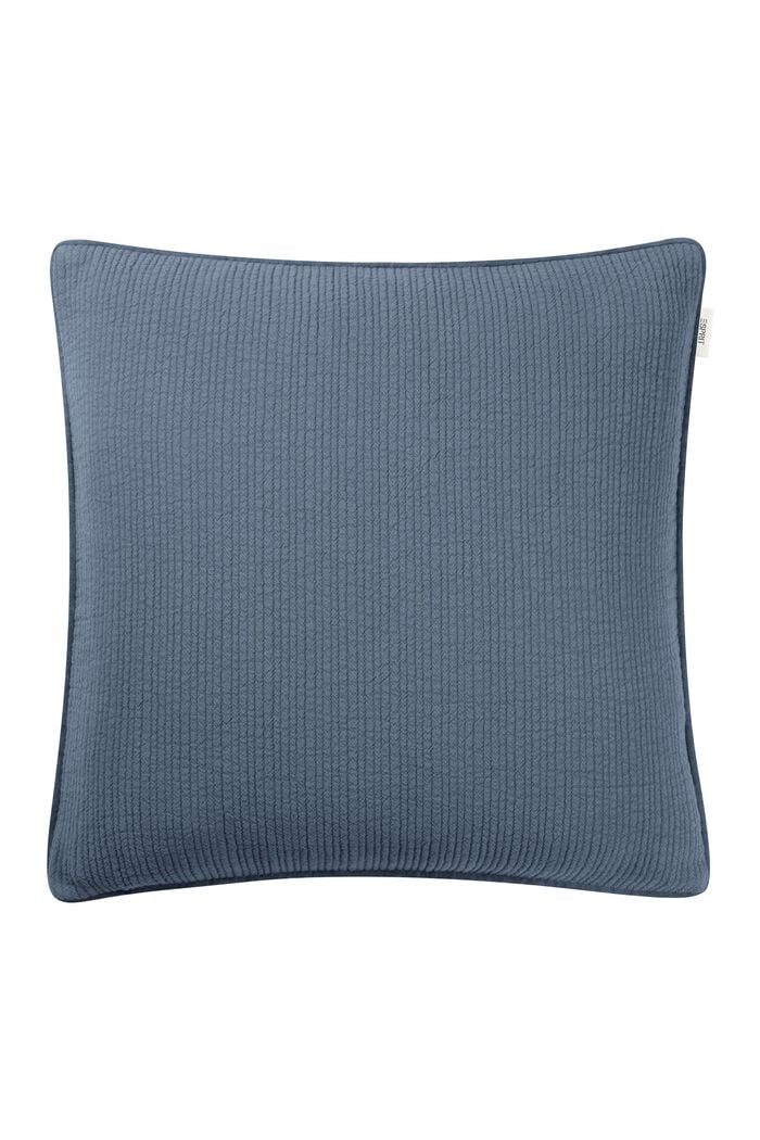 Plain coloured decorative cushion cover, BLUE, detail image number 0
