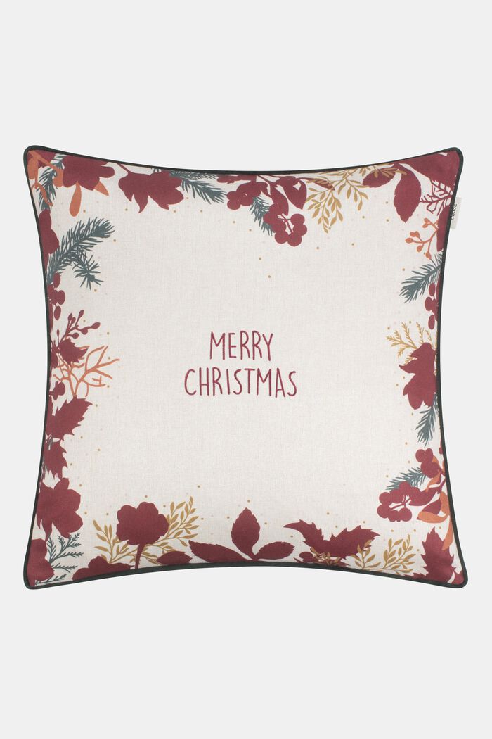 Cushion cover with Christmas motif, MULTICOLOUR, detail image number 0