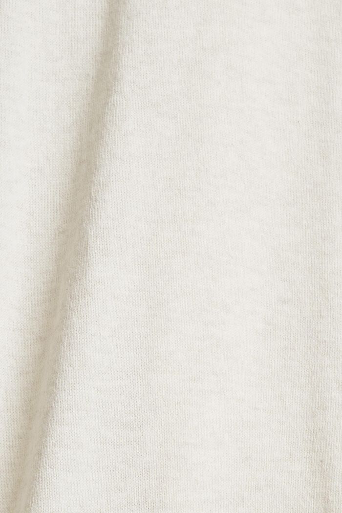 Hooded jumper, 100% cotton, SAND, detail image number 1